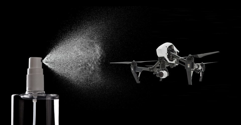 impervious spray waterproof drone quadcopter dji inspire 1