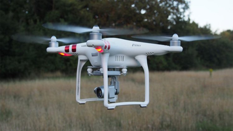 Luchtopnames Friese Witmarsum met DJI Phantom 3 Standard